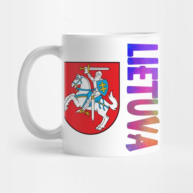 Lithuania (Lietuva in Lithuanian) Coat of Arms Design by Naves